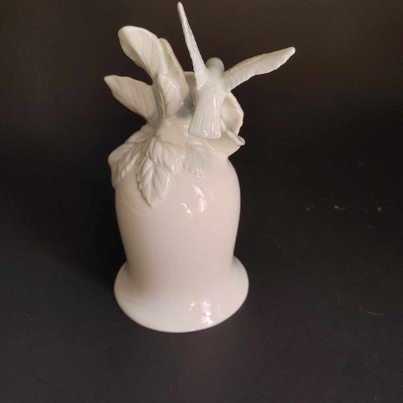 Vintage 1989 San Francisco Music Box Company Hummingbird Floral Plays Fur Elise - Picture 5 of 8